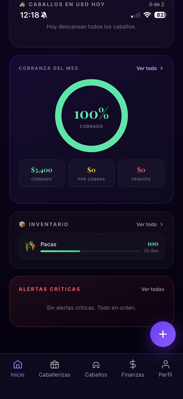 Cobranza del mes 100%